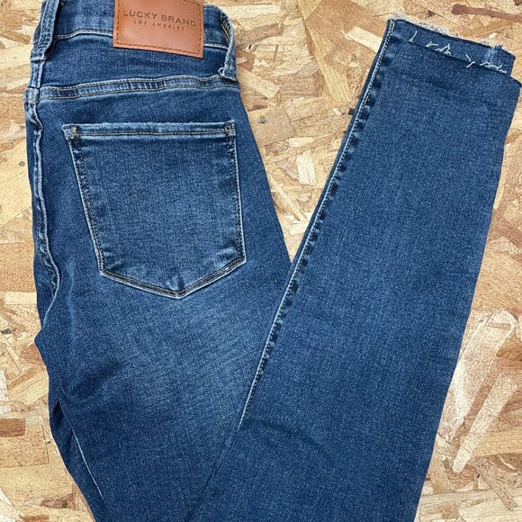 Lucky Brand Mid Rise Skinny Jeans - Picture 3 of 3